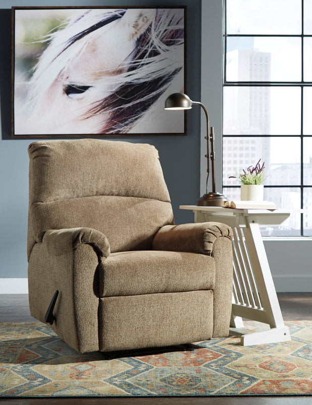 Ashley 1080129 Mocha Zero Wall Recliner