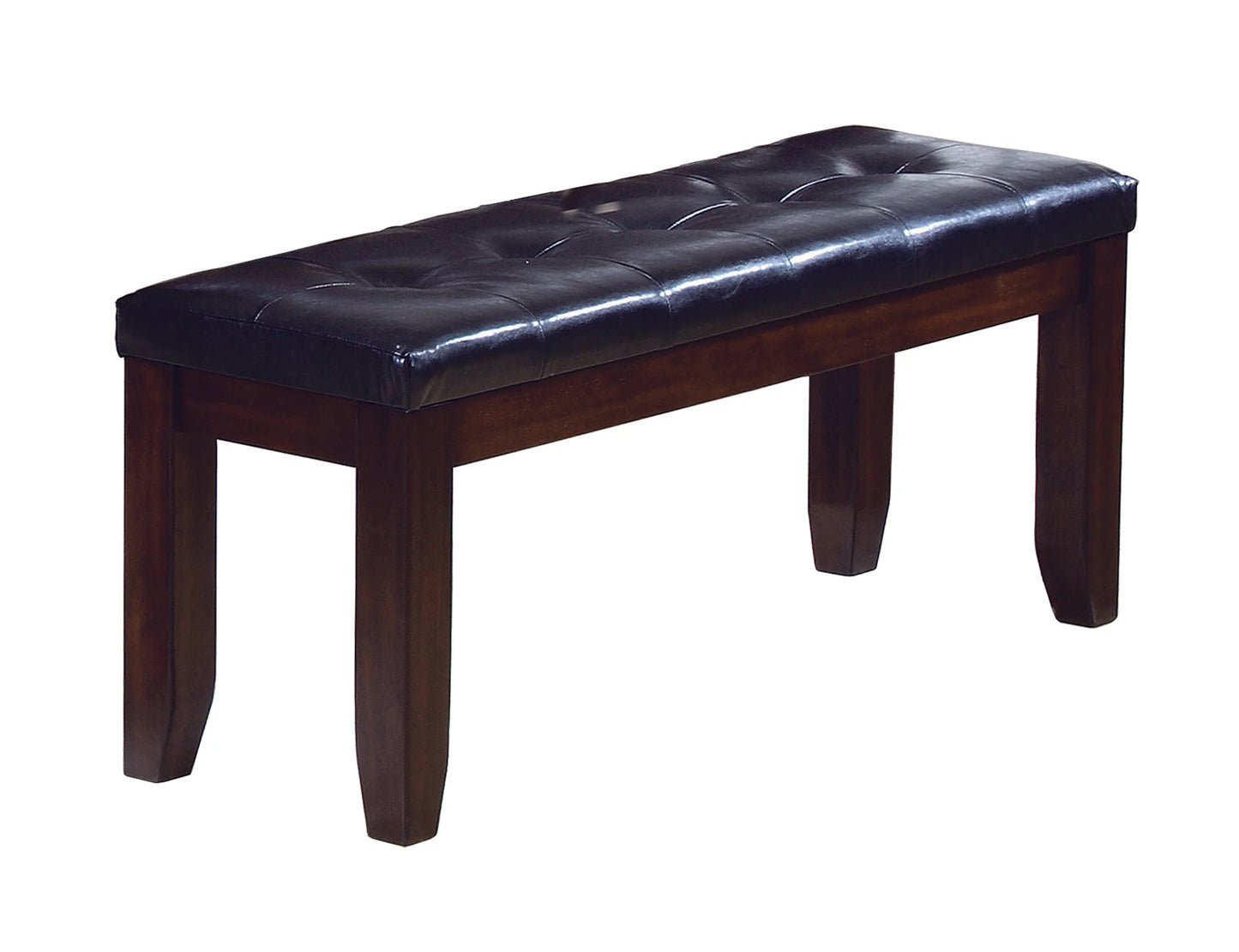 6pcs Bardstown Cherry Brown Extendable Dining Set