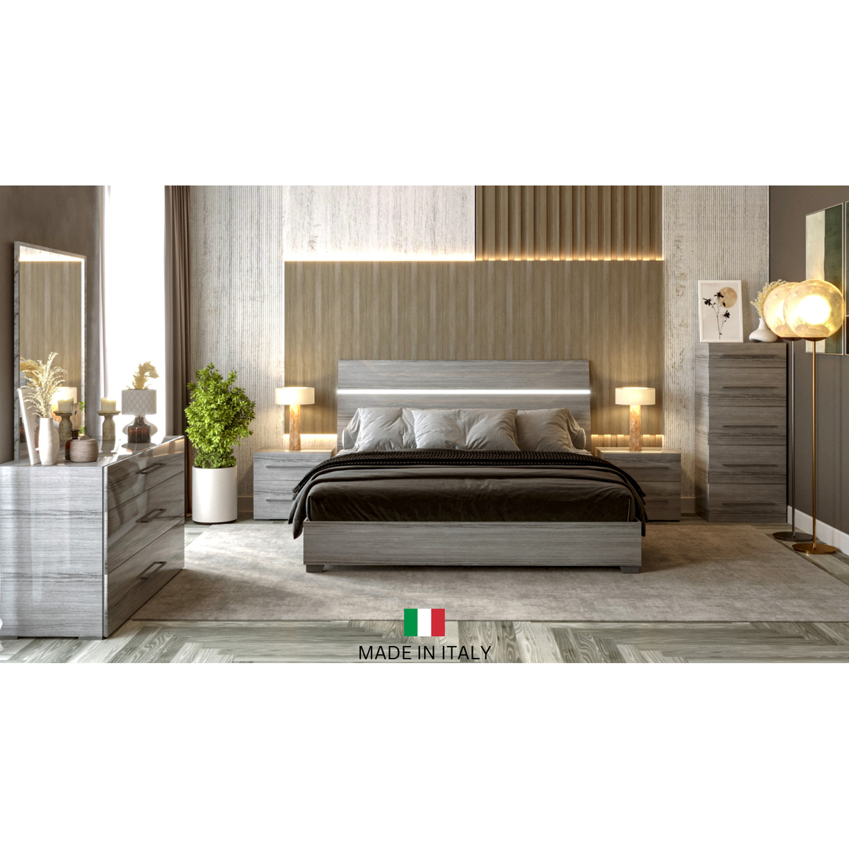 Mia Collection - 4pcs Queen