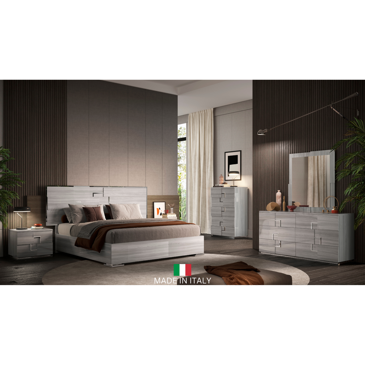 Infinity Collection (Grey) - Queen 4pcs