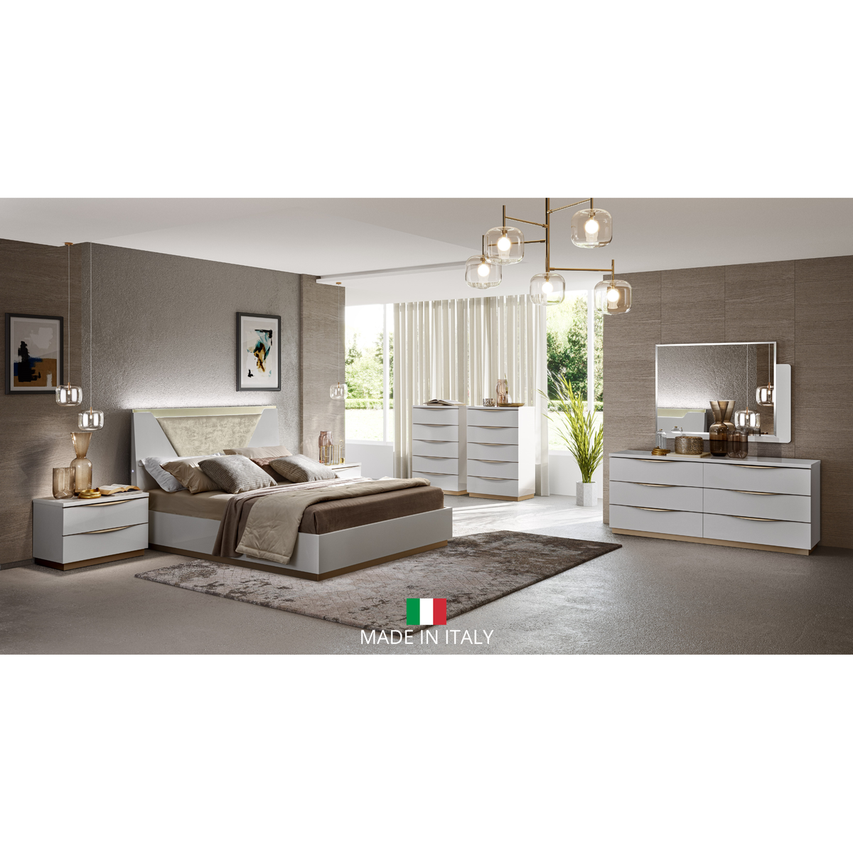 Kharma Collection "UPH" - Queen Bed