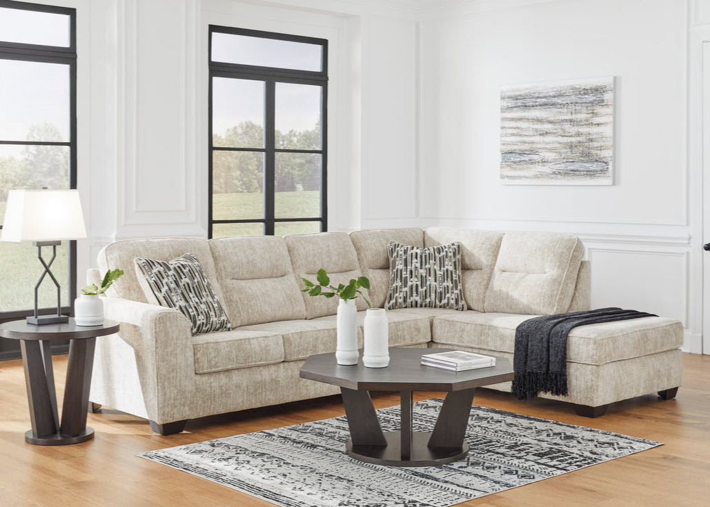 Ashley 505-05 Cream Fabric Sectional
