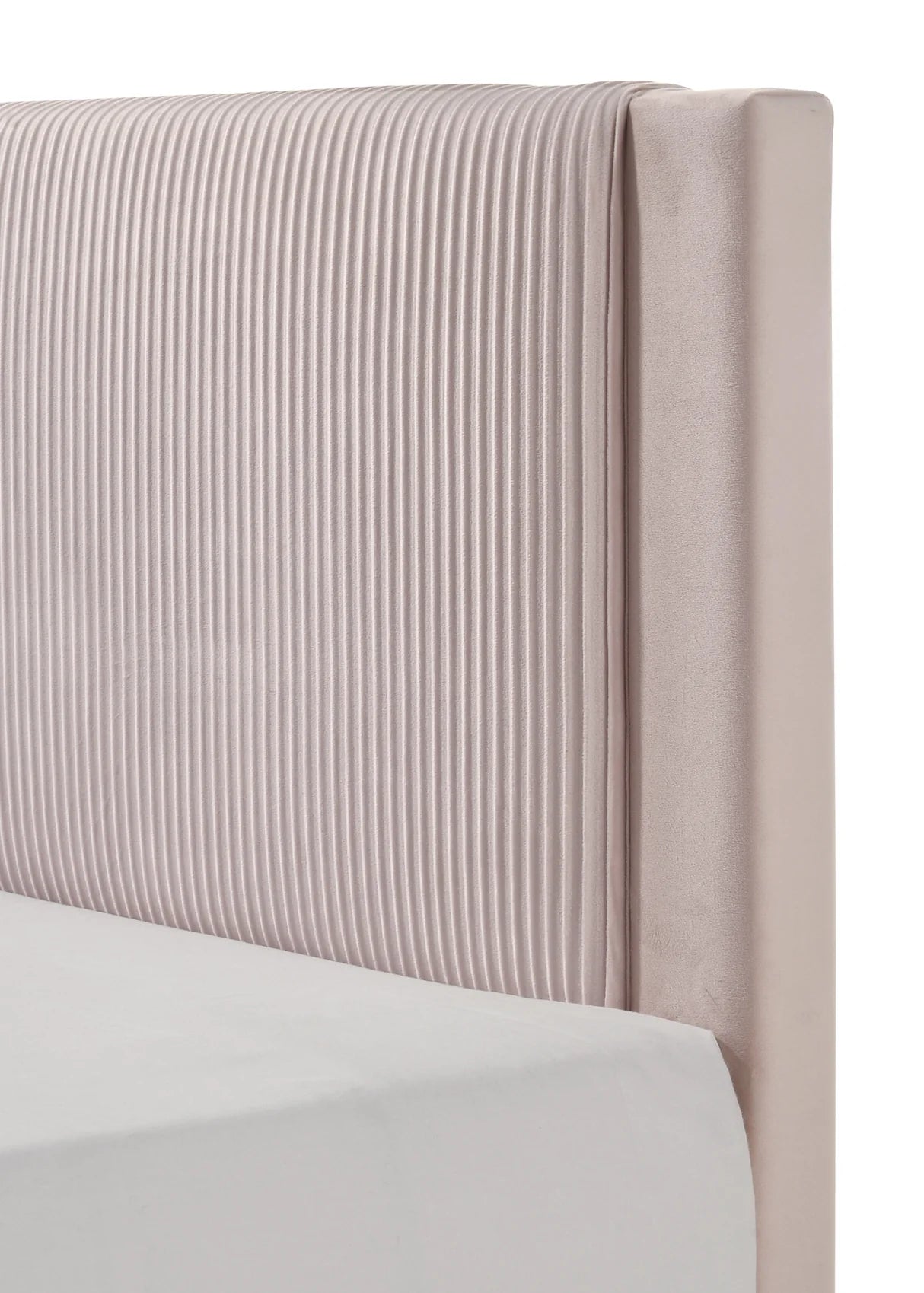 Lucia Pink Platform Bed Frame