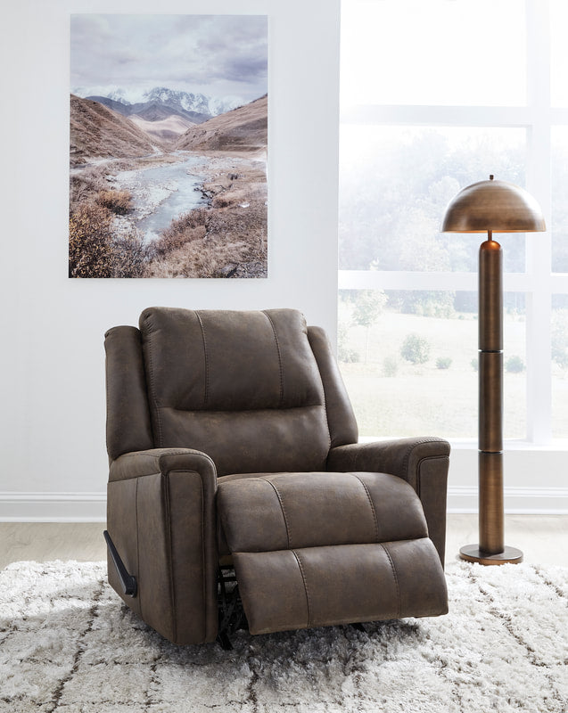 Ashley 5300425 Walnut Rocket Recliner