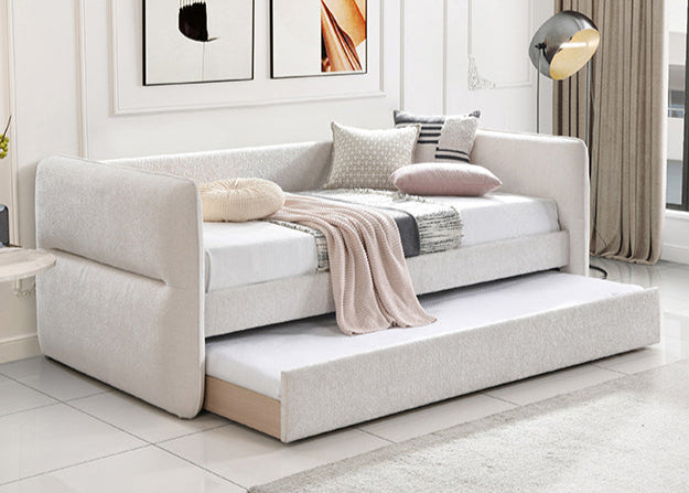 5324 Philipa Cream Daybed with Trundle