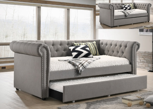 5332 Ellie Dove Grey Daybed with Trundle