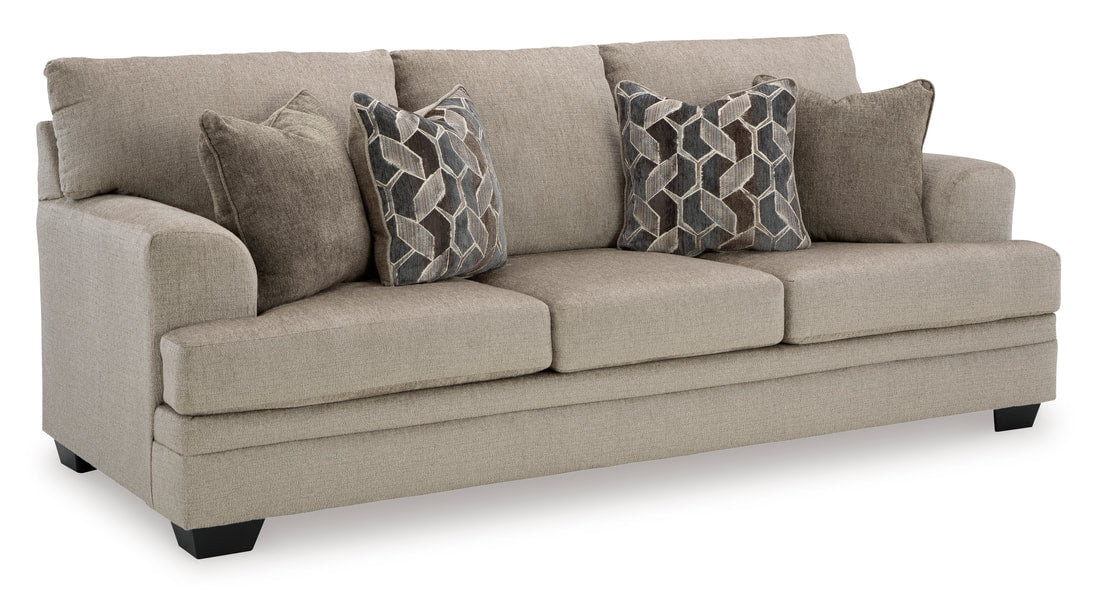 5950439 Queen Taupe Sleeper Sofa