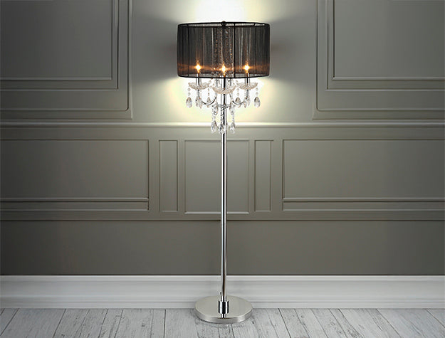 6121-F Chandelier Floor Lamp