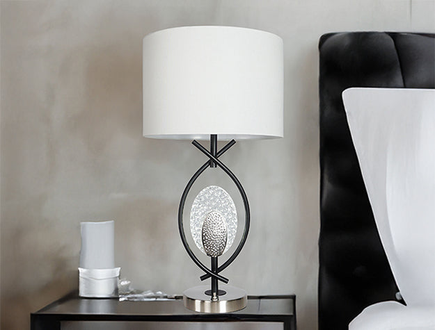 6292T-2 White Table Lamp