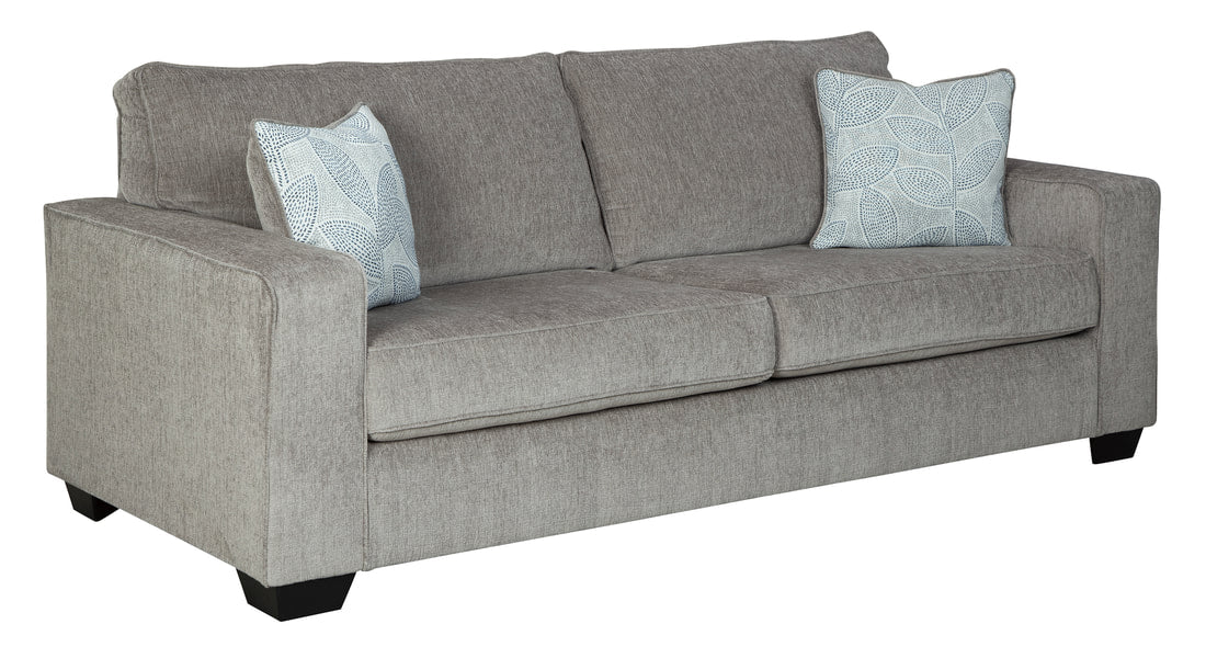 Ashley 872-14 Greyish Sofa & Loveseat Set