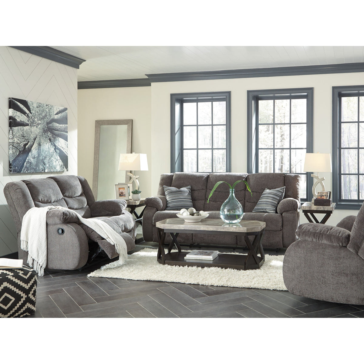 AS98606 Tulen (Steel) - Sofa