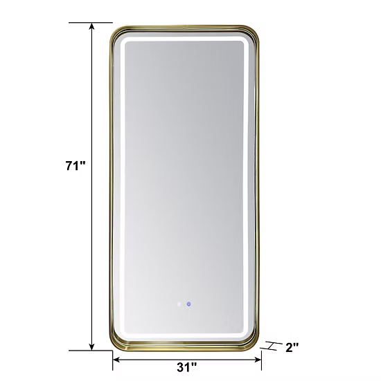 A-FM04 Modest Gold Mirror