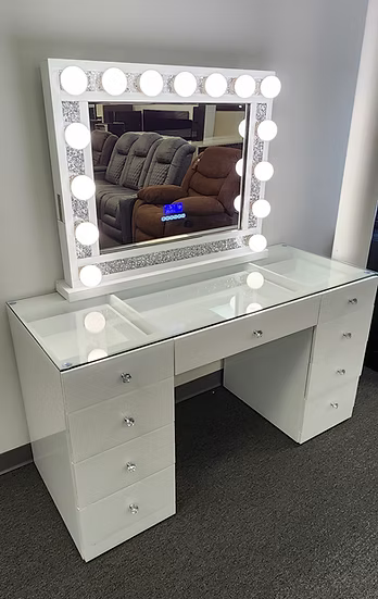 A-VM04-Biri White Base & Mirror