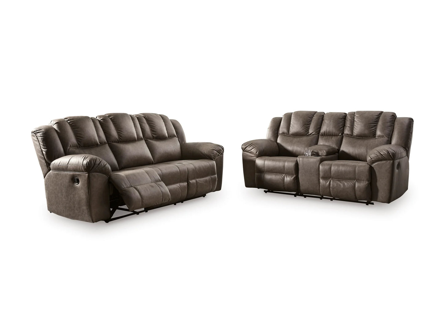 ASPC64506 Lowilla Reclining Sofa & Loveseat Set