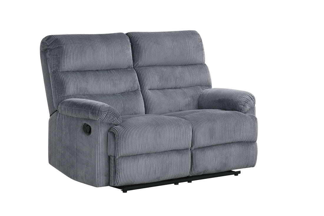 Albert11 3PC Gray Fabric Reclining Set