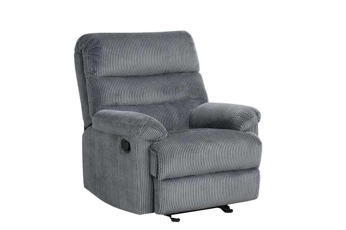 Albert11 3PC Gray Fabric Reclining Set