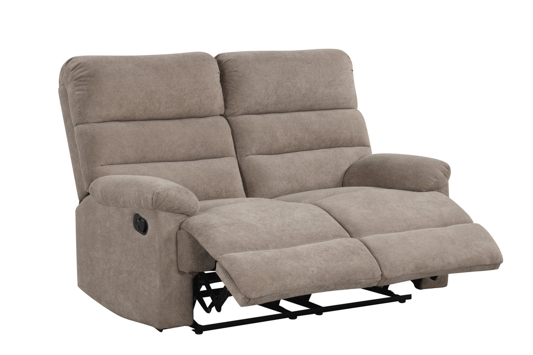 Albert21 3PC Brown Performance Fabric Reclining Set
