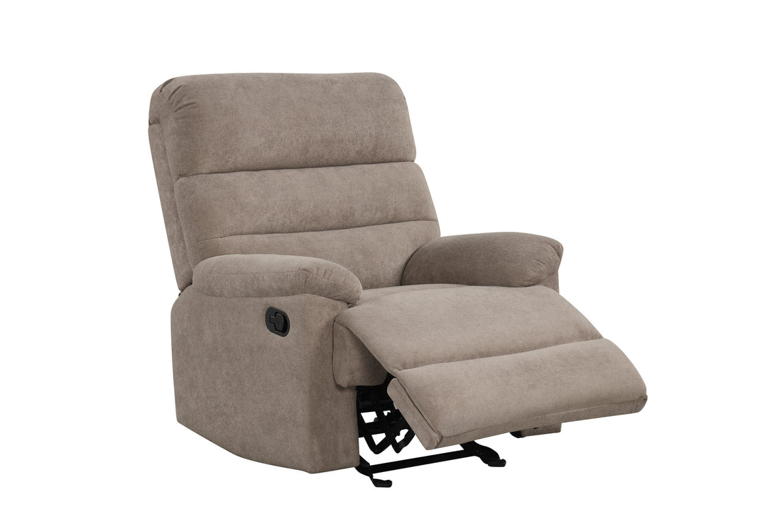 Albert21 3PC Brown Performance Fabric Reclining Set