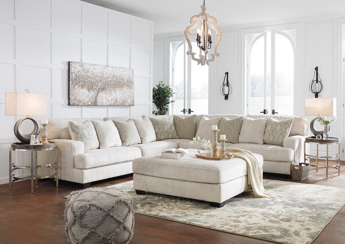 Ashley 196-04 Parchment Oversized Sectional