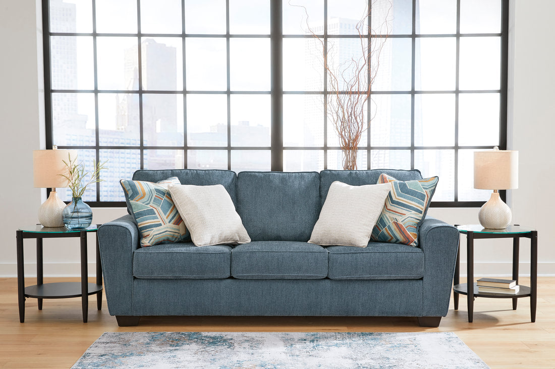 Ashley 4060539 Queen Blue Sleeper Sofa