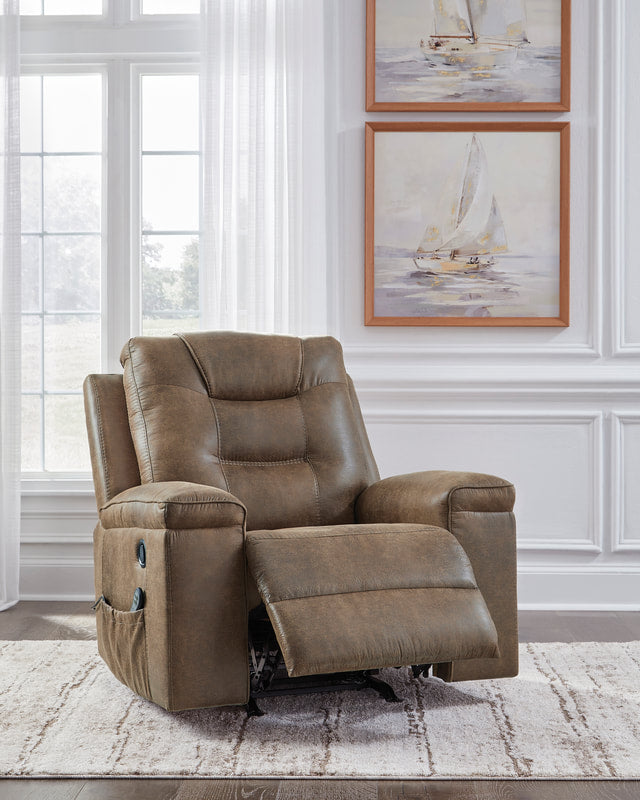 Ashley 6560425 Earth Rocker Recliner (Heat/Massage)