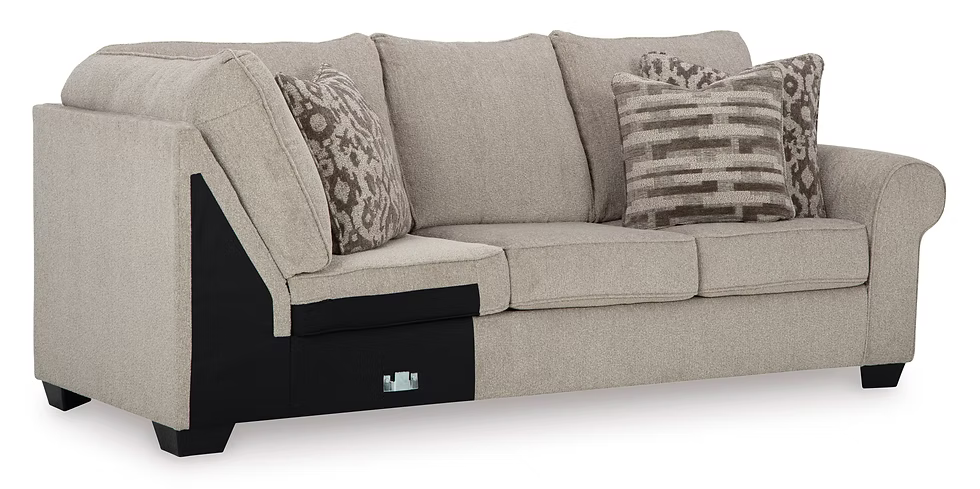 Ashley 90603 Claireah Umber Polyster Sectional