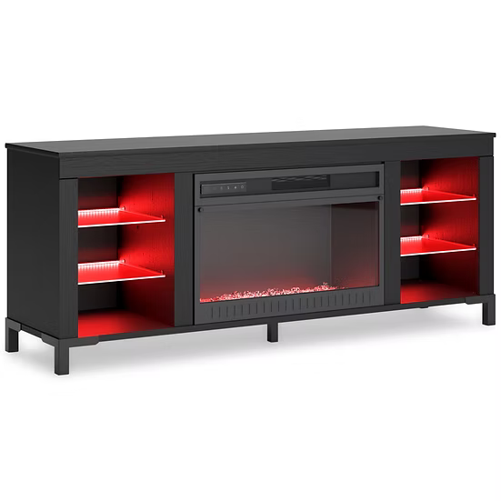 Ashley W2721-168 Cayberry Black TV Stand