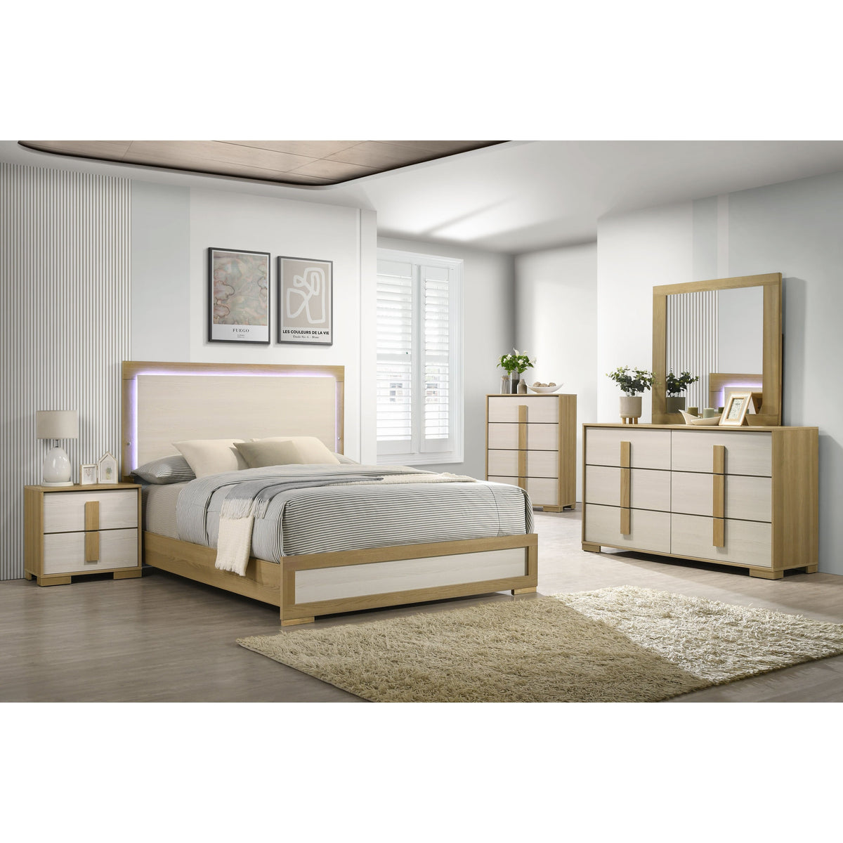 B1550 Maya - 4pcs Queen