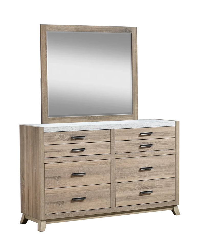 5pcs Tilston Wood Finish Bedroom Set