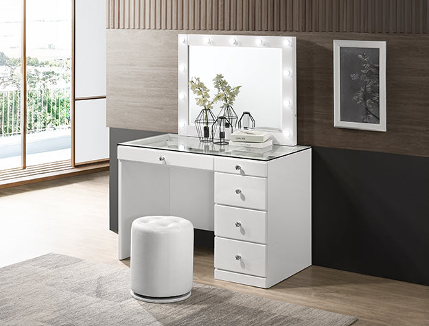 B4851 White Morgan Vanity
