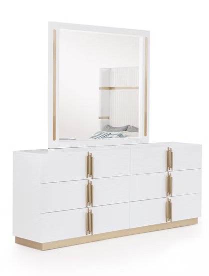B7551 Evon White Bedroom Set