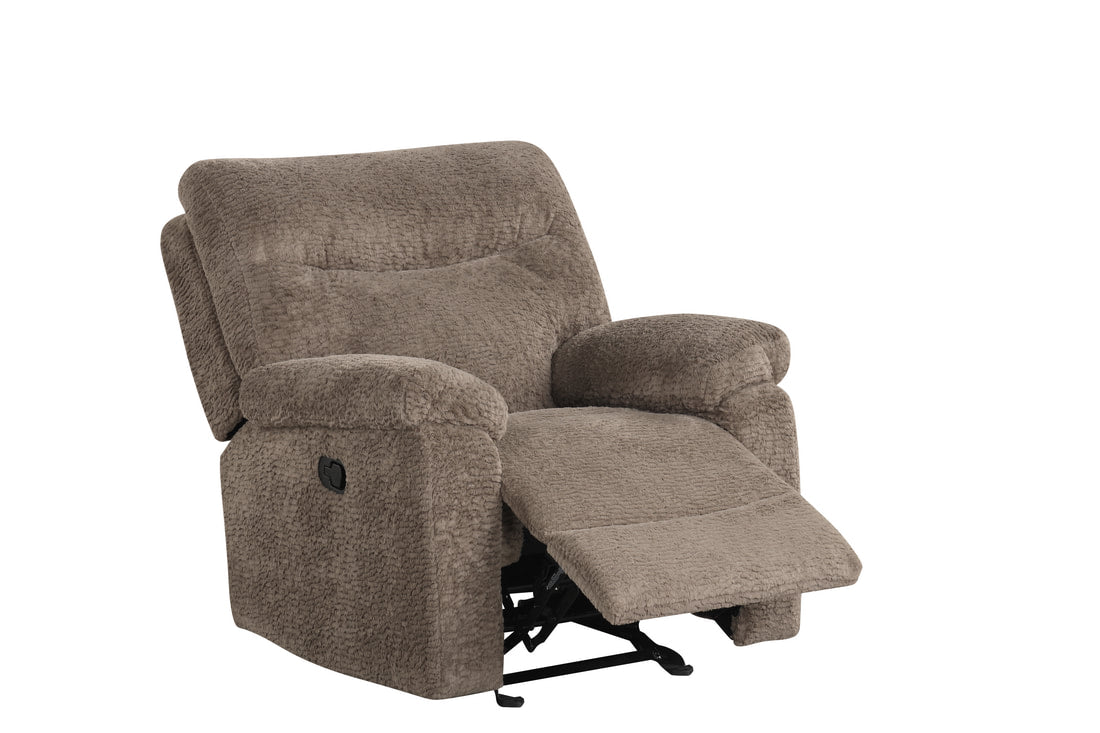 BRAVO20 3pc Brown Fabric Reclining Set