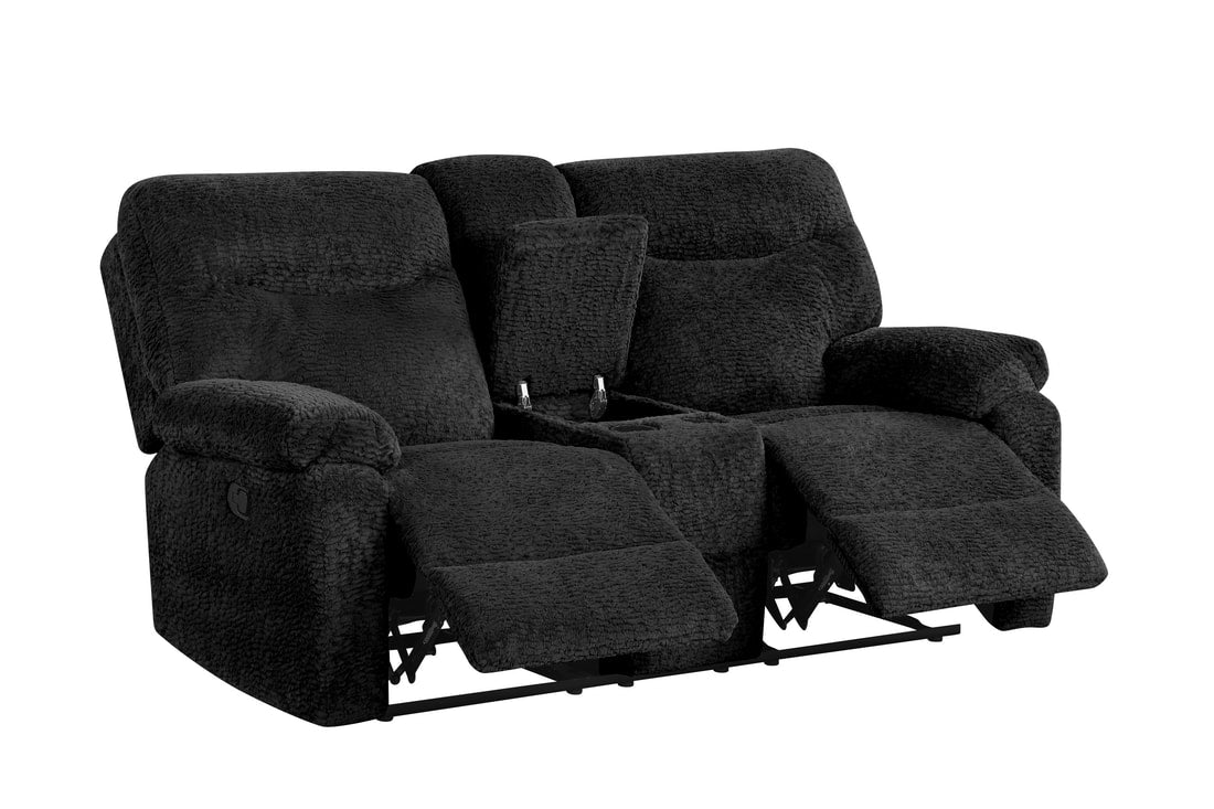 BRAVO22 3pc Black Reclining Set