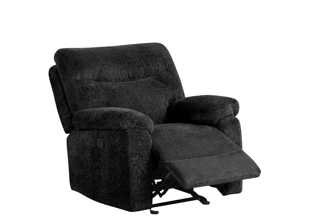 BRAVO22 3pc Black Reclining Set
