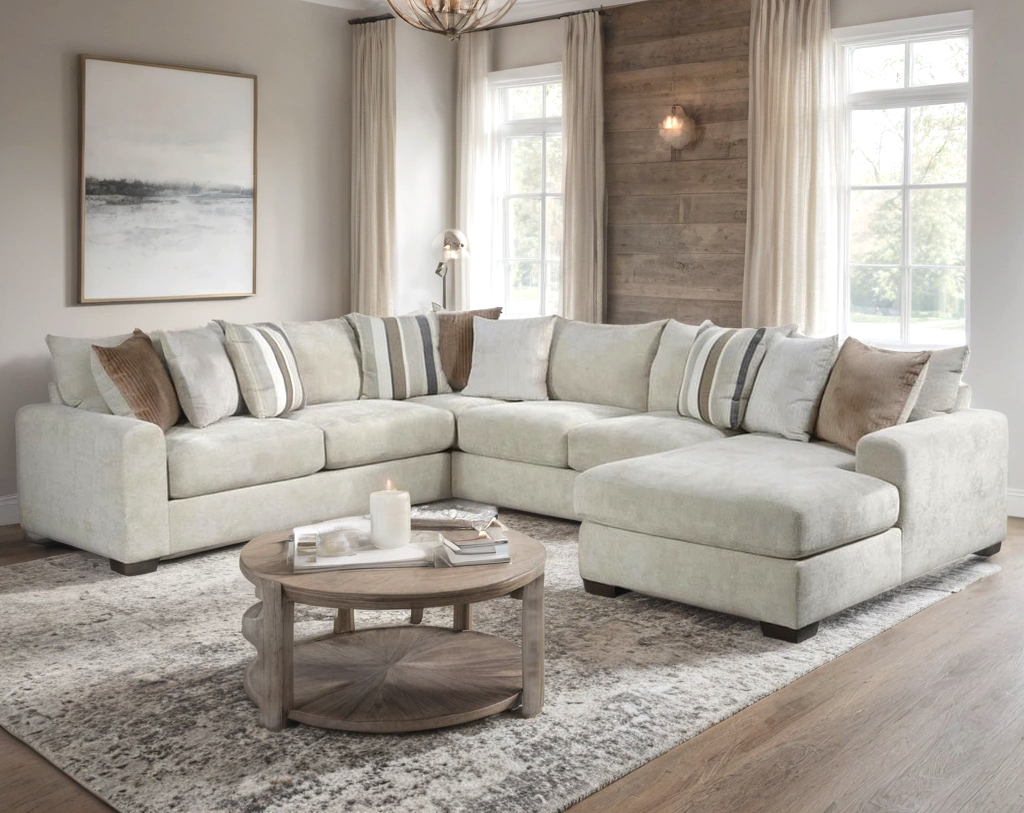 Behold 3030 Pebble Oversized Sectional