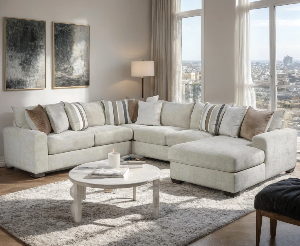 Behold 3030 Pebble Oversized Sectional