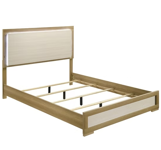 B1550 Maya Wood Finish Bedroom Set