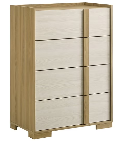 B1550 Maya Wood Finish Bedroom Set
