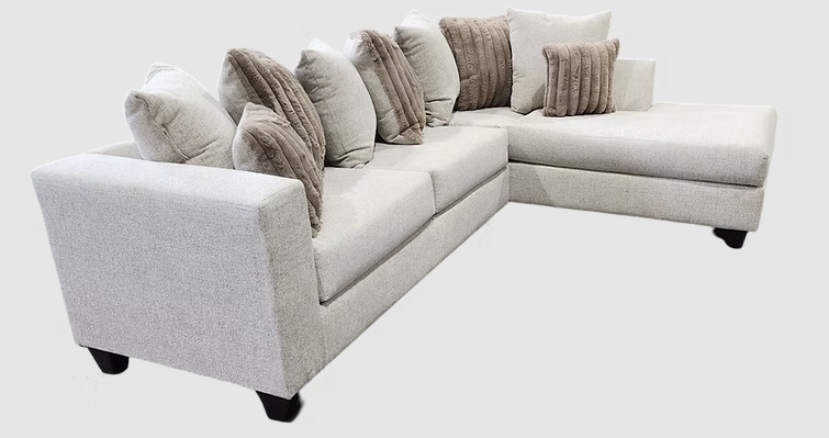 S325 Kora Beige Fabric Sectional