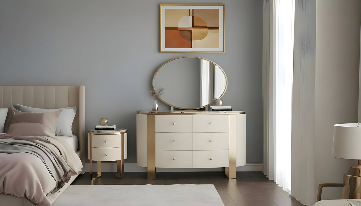 Corvina Dresser and Mirror - Dresser & Mirror