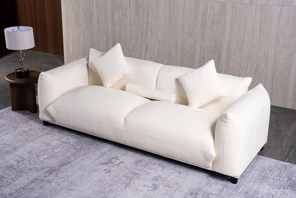 Marshall Cream Boucle Sofa
