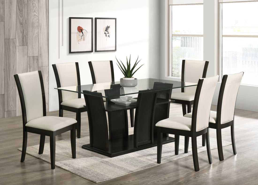 Florida - White (LINEN) Dining Set