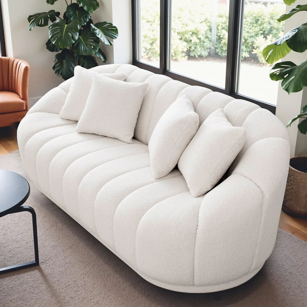Fairfield Cream Boucle Sofa