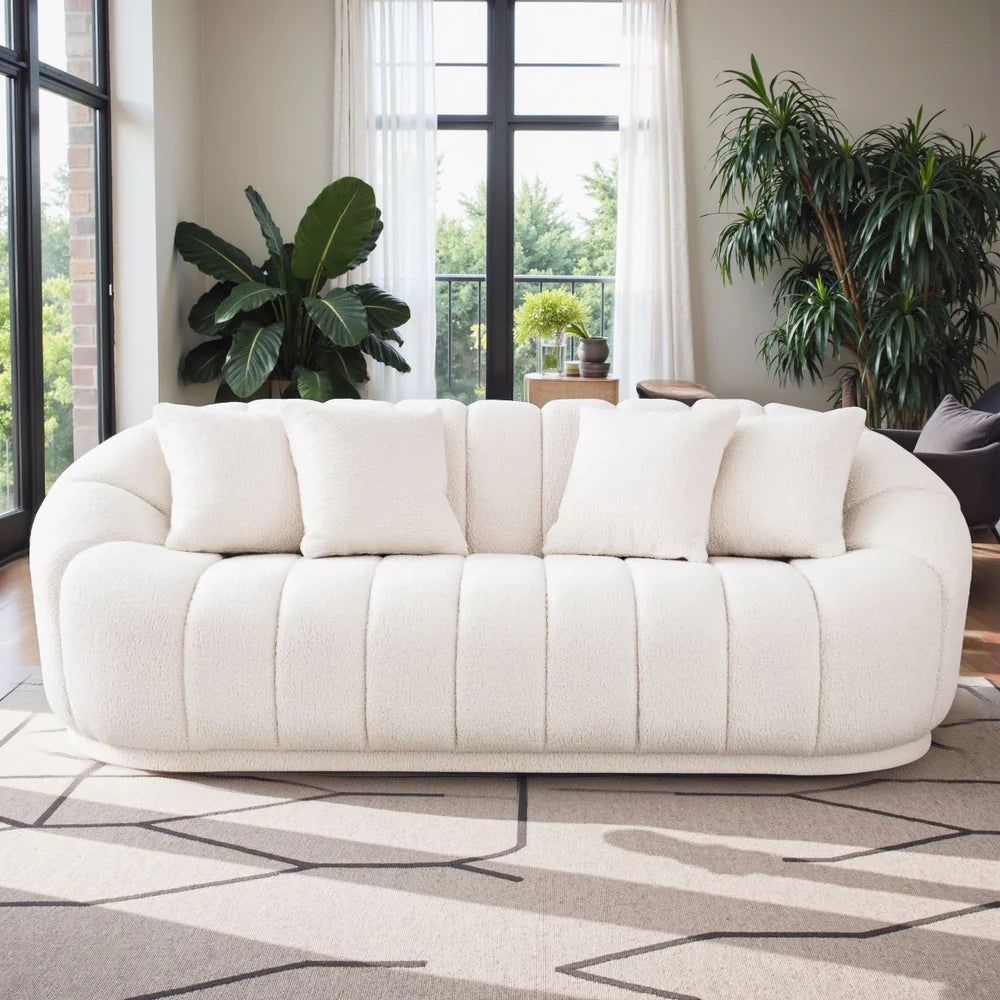 Fairfield Cream Boucle Sofa