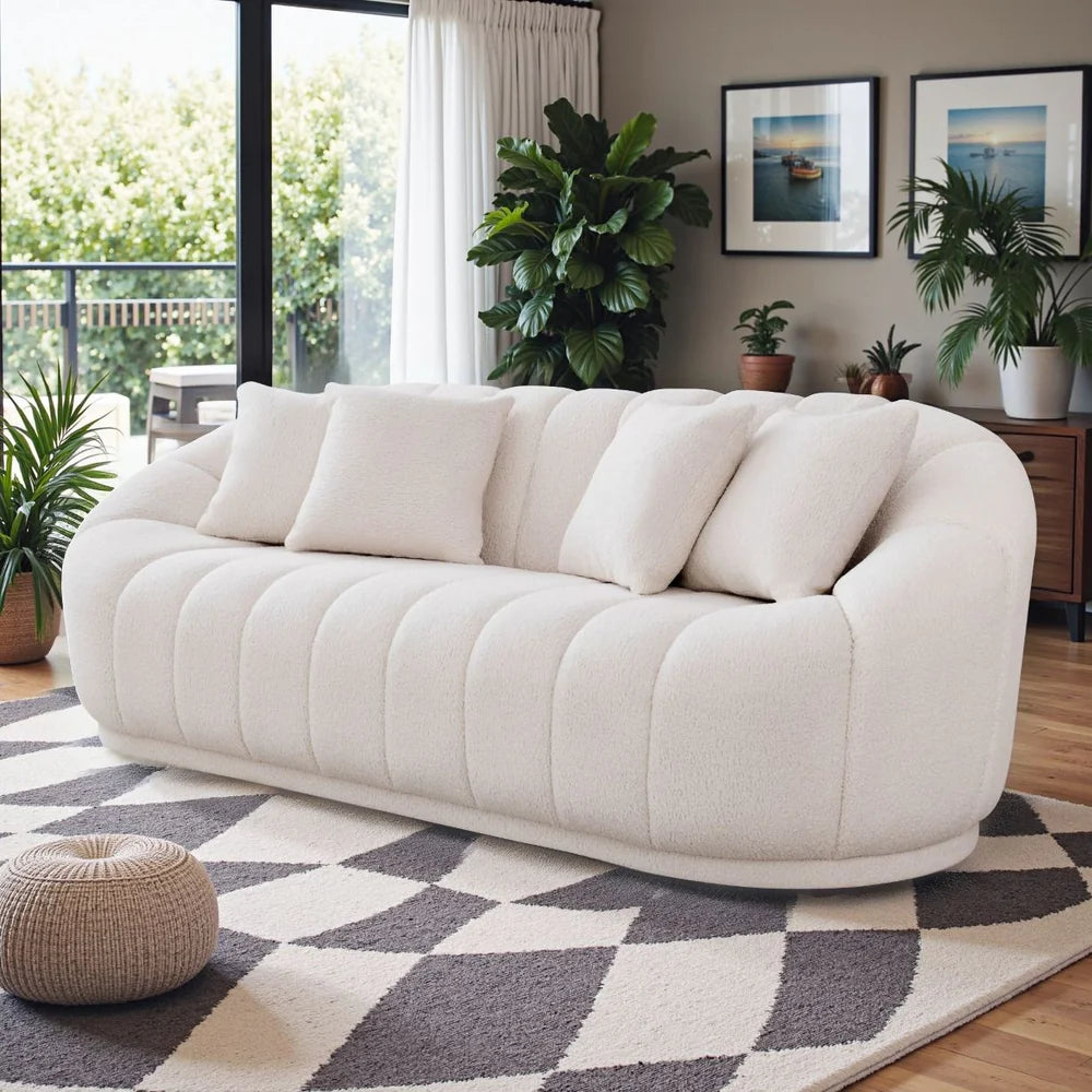 Fairfield Cream Boucle Sofa