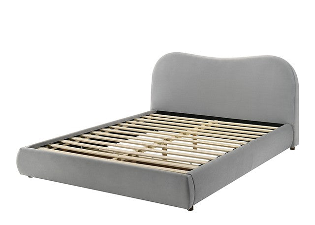 Grimsby Light Gray Bed Frame