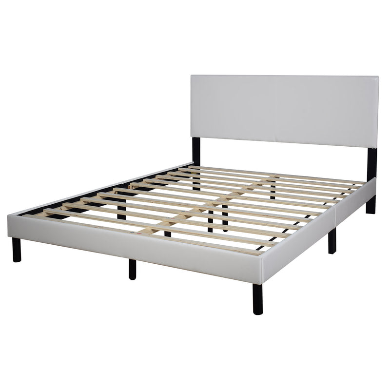 HH120 Ivory Platform Bed