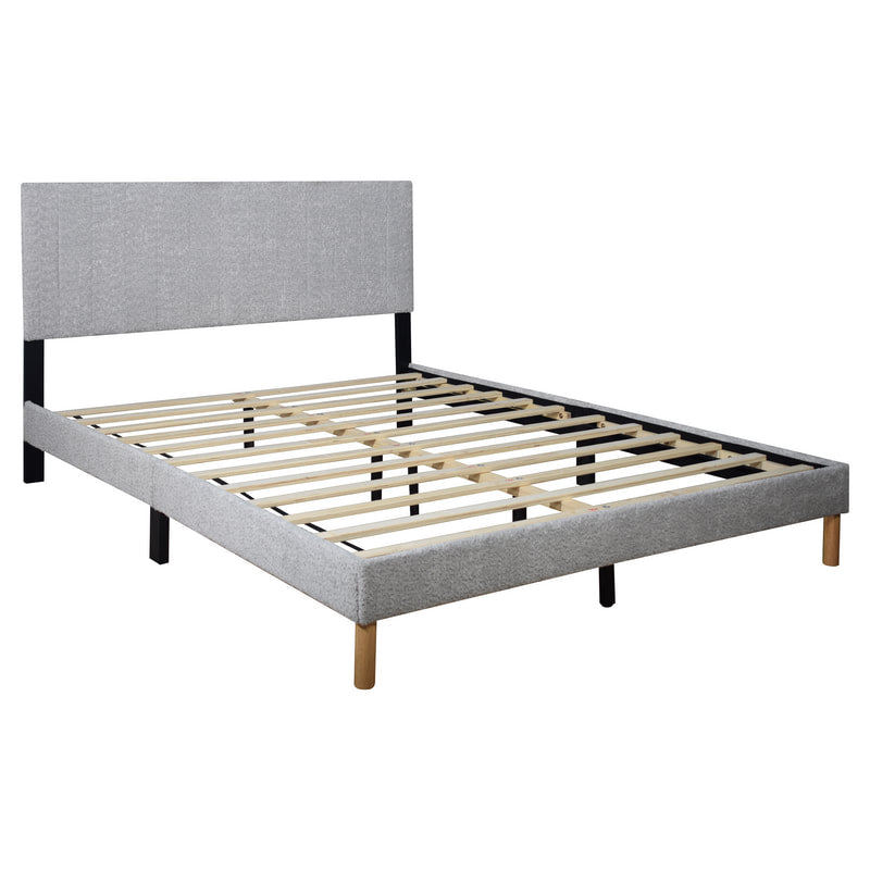 HH210 Light Gray Platform Bed