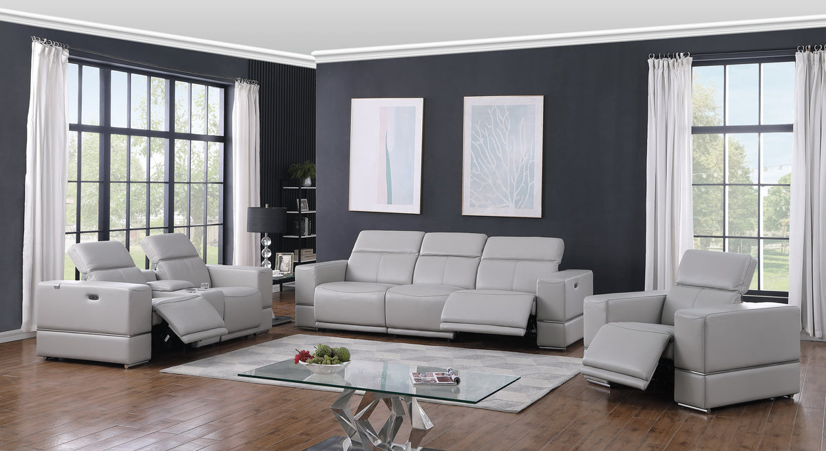 MI-1123 Franco (Light Grey) - Loveseat