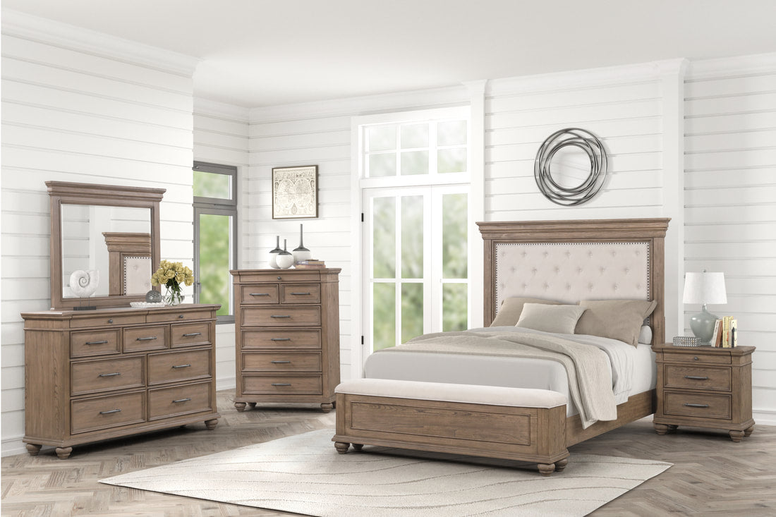 5pcs or 4pcs Nashville Bedroom Set